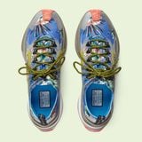  Giày Nam Gucci Run Floral Sneaker 'Multicolour' 