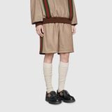  Giày Nam Gucci Shoe With Interlocking G 'Black' 