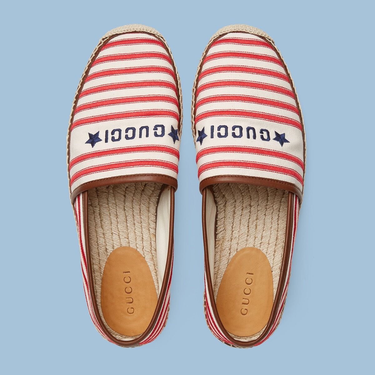  Giày Nam Gucci Star Espadrille 'Red' 