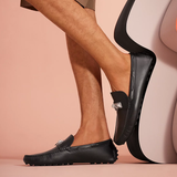 Giày Nam Hermes Irving Moccasin 'Noir' 