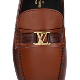  Giày Nam Louis Vuitton Hockenheim Moccasins Cogna 'Brown' 