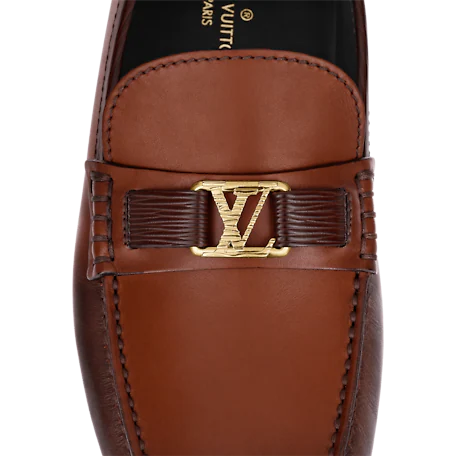  Giày Nam Louis Vuitton Hockenheim Moccasins Cogna 'Brown' 