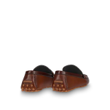  Giày Nam Louis Vuitton Hockenheim Moccasins Cogna 'Brown' 