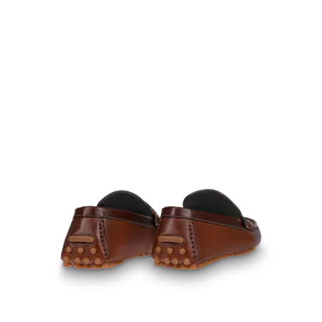  Giày Nam Louis Vuitton Hockenheim Moccasins Cogna 'Brown' 