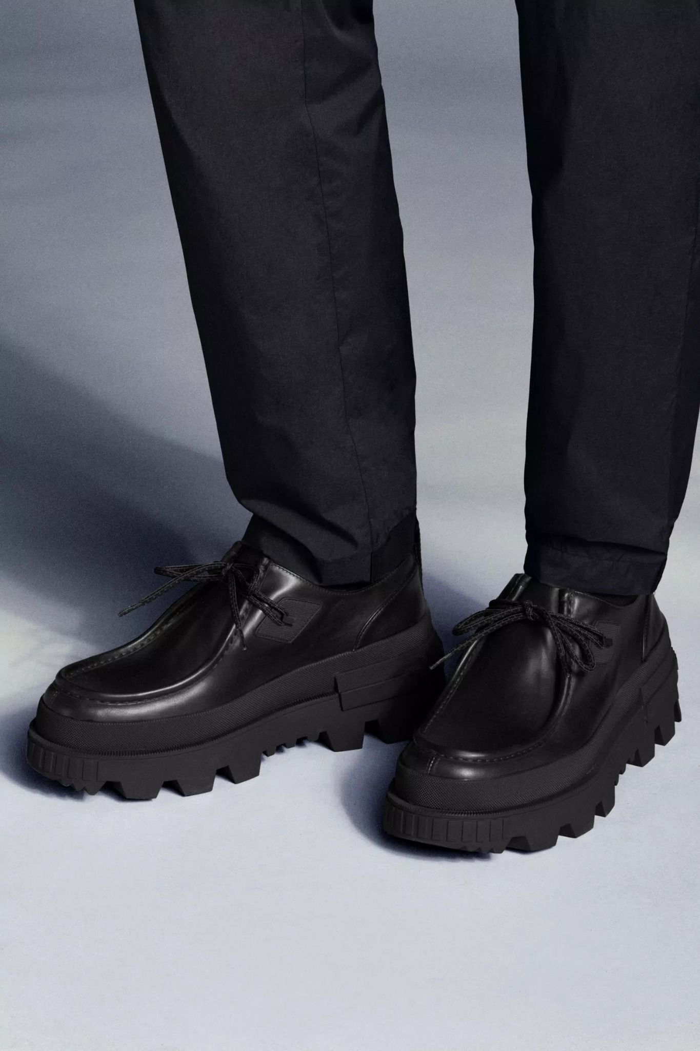  Giày Nam Moncler MonLoafers 'Black' 