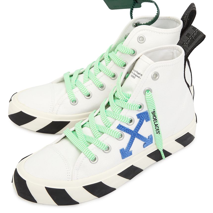  Giày Nam Off-White Bulk Mid-Top Sneakers 'White' 