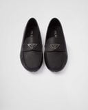  Giày Nam Prada Saffiano Leather Driver 'Black' 
