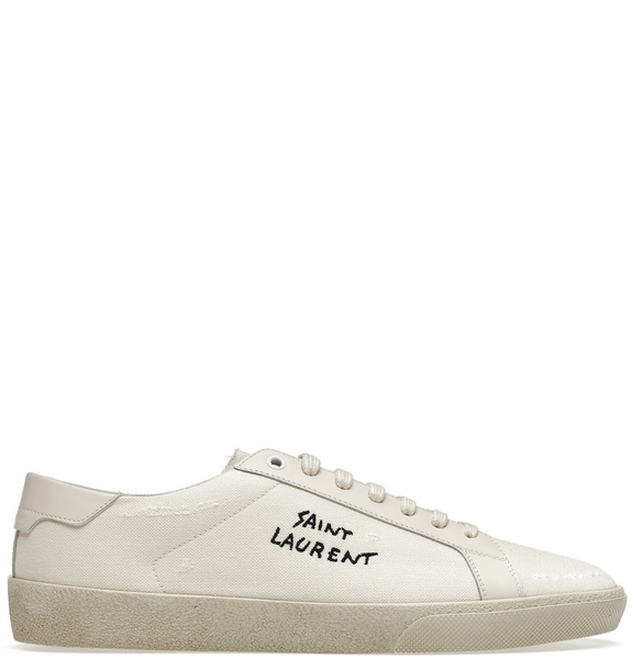  Giày Nam Saint Laurent Court Classic Sl/06 Embroidered 'Cream' 