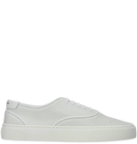  Giày Nam Saint Laurent Venice Sneakers In Perforated Leather 'Optic White' 