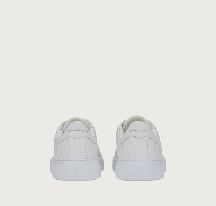  Giày Nam Salvatore Ferragamo Gancini 'White' 