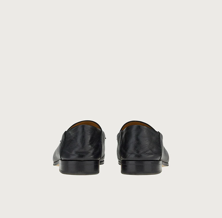  Giày Nam Salvatore Ferragamo Loafer Gancini 'Black' 