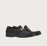  Giày Nam Salvatore Ferragamo Loafer Gancini 'Black' 