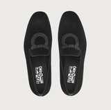  Giày Nam Salvatore Ferragamo Loafer Gancini 'Black' 
