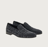  Giày Nam Salvatore Ferragamo Loafer Gancini 'Black' 