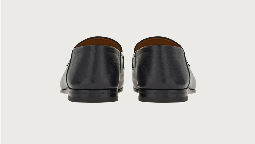 Giày Nam Salvatore Ferragamo Loafer Gancini 'Black' 
