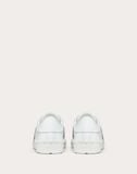  Giày Nam Valentino Calfskin Open Sneaker 'White Green' 