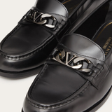  Giày Nam Valentino Garavani Loafer In Calfskin 'Black' 