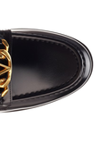  Giày Nam Valentino Garavani Loafer In Calfskin 'Gold' 