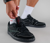  Giày Nike Air Jordan 1 Retro Low Travis Scott 'Black Phantom' 