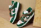  Giày Nike Dunk Low Off-White 'Pine Green' 