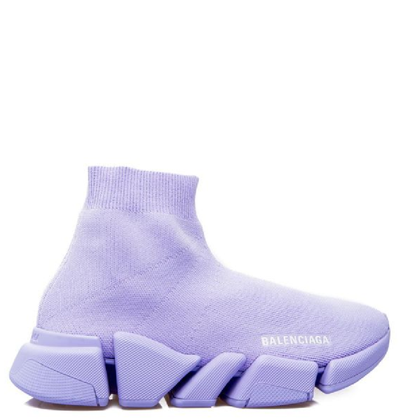  Giày Nữ Balenciaga Speed 2.0 Graffiti 'Lilla' 