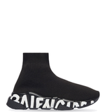  Giày Balenciaga Speed Graffiti Trainers 'Black' 