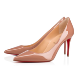  Giày Nữ Christian Louboutin Kate 085 85 'Nude Patent' 