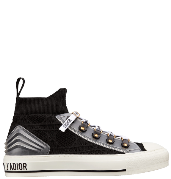  Giày Nữ Dior Walk'N'Dior Sneaker 'Black Cannage' 