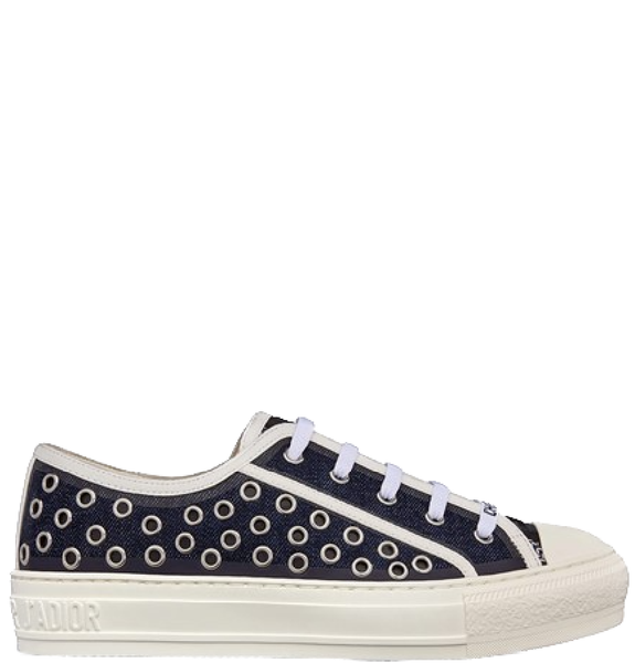  Giày Nữ Dior Walk'N'Dior Sneaker 'Cotton Denim' 