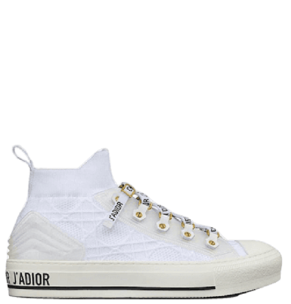 Giày Nữ Dior Walk'N'Dior Sneaker 'White Cannage' 
