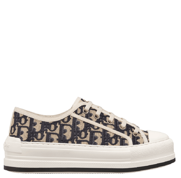  Giày Nữ Dior Walk'N'Dior Platform Sneaker 'Deep Blue' 