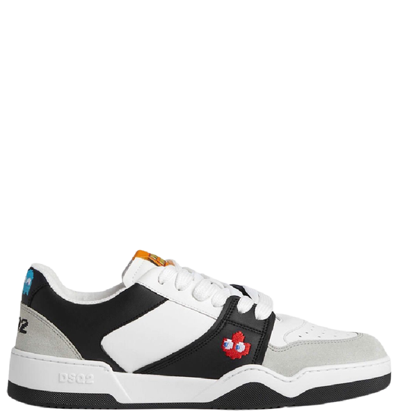  Giày Nữ Dsquared2 Pac-man Sneakers 'White' 