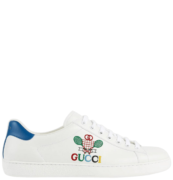  Giày Nữ Gucci Ace Tennis 'White' 
