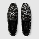  Giày Nữ Gucci Jordaan 'Black' 