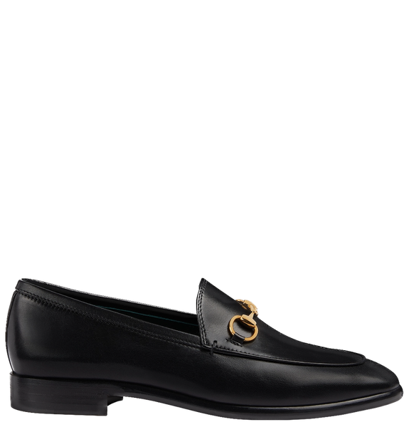  Giày Nữ Gucci Jordaan Loafer 'Black' 