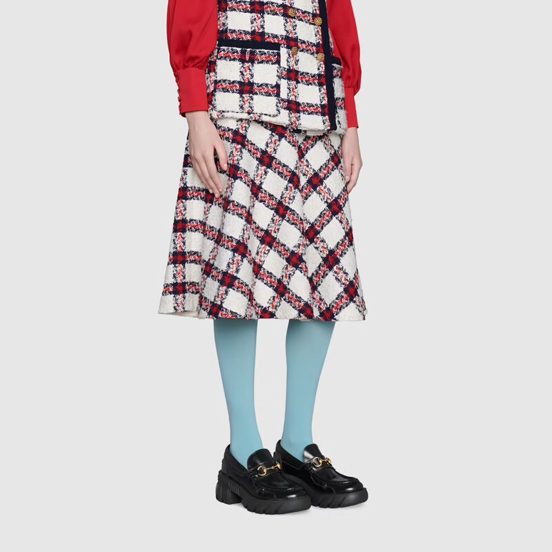  Giày Nữ Gucci Loafer Horsebit 'Black' 