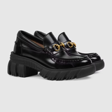  Giày Nữ Gucci Loafer Horsebit 'Black' 