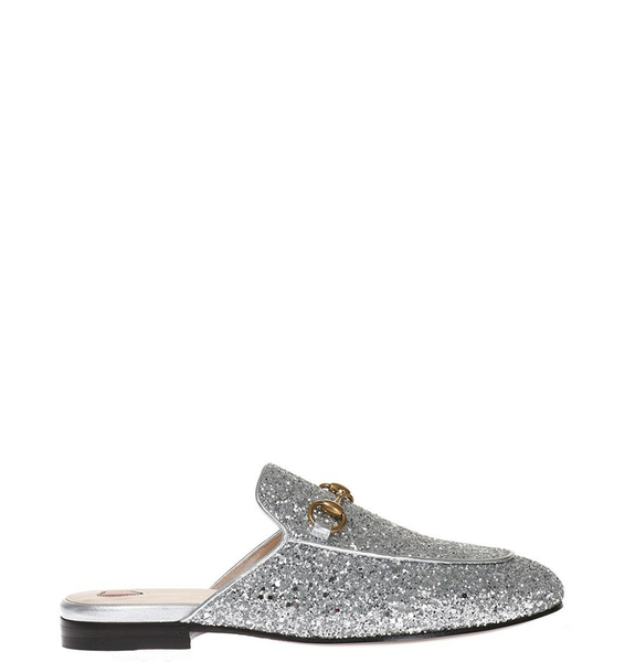  Giày Nữ Gucci Princetown Glitter Slippers 