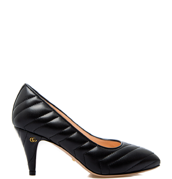  Giày Nữ Gucci Quilted Leather Pumps 'Black' 