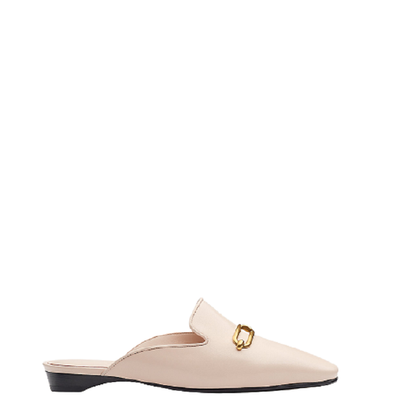  Giày Nữ Hermes Esmee Mule Blanc Poros 'Beige' 