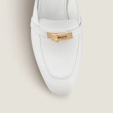  Giày Nữ Hermes Oz Mule 'Blanc' 