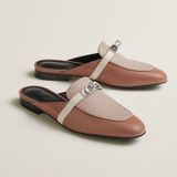  Giày Nữ Hermes Oz Mule 'Multicolore Rose Perle' 