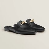  Giày Nữ Hermes Oz Mule 'Noir' 