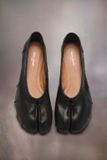 Giày Nữ Maison Margiela Tabi New Ballerina 'Black' 