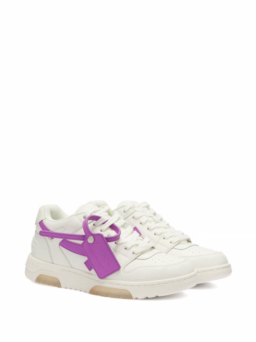  Giày Nữ Off-White Out Of Office 'White Purple' 