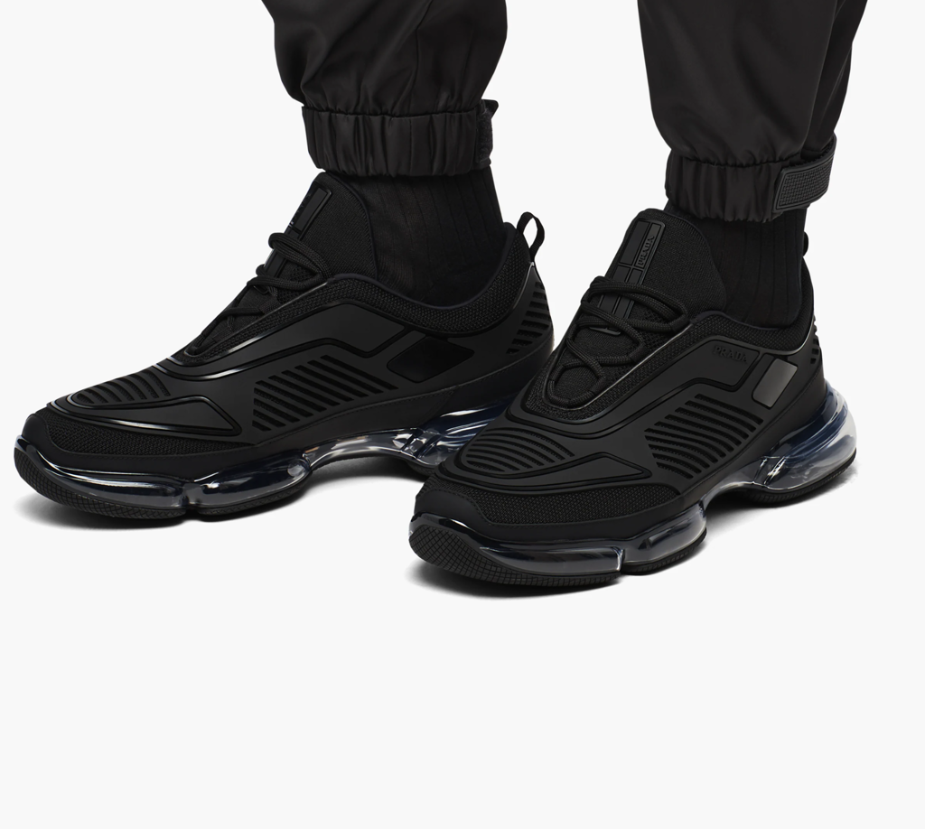  Giày Nữ Prada Cloudbust 'Black' 