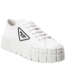  Giày Nữ Prada Nylon Gabardine 'White' 