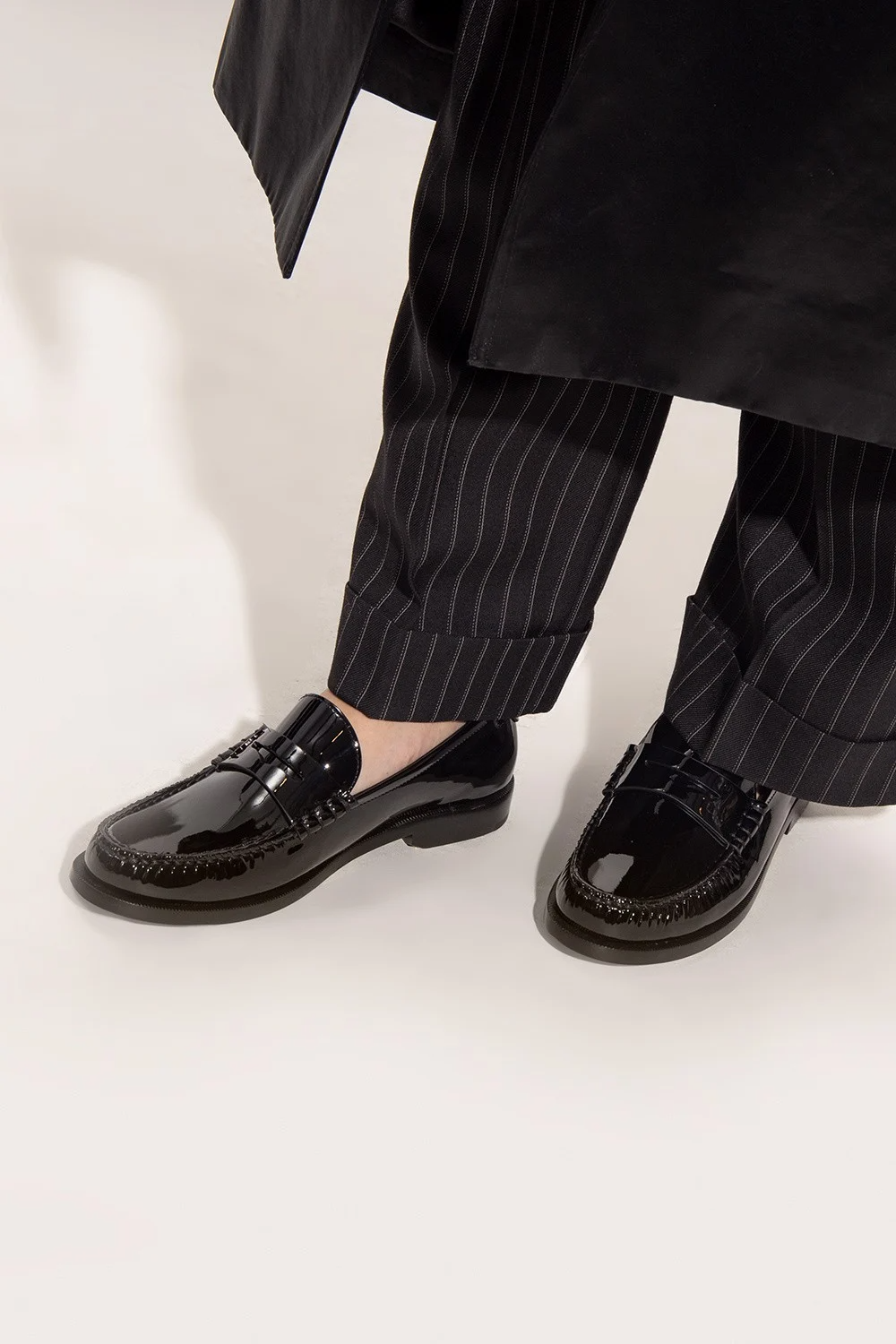  Giày Nữ Saint Laurent Le Loafer 'Black' 
