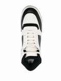  Giày Nữ Saint Laurent SL80 Mid-Top 'White Black' 