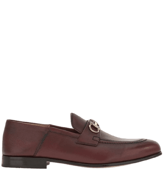  Giày Nữ Salvatore Ferragamo Gancini Mule Loafer 'Nebbiolo' 